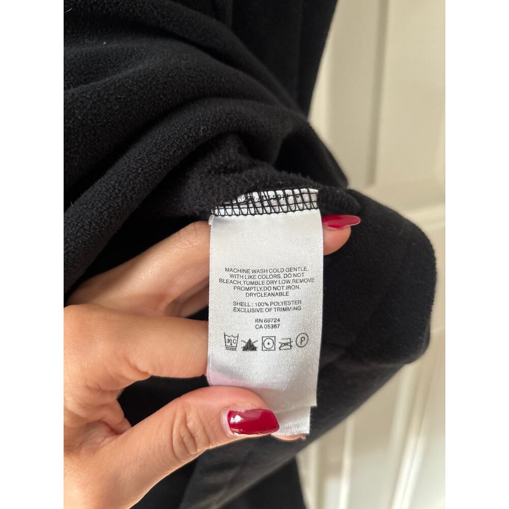 Columbia Black XXL Fleece Pullover Quarter Zip - Picture 6 of 7
